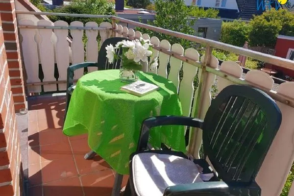 Balkon Feriendomizil "Am langen Wasser" 11 Ferienwohnung Am langen Wasser 12