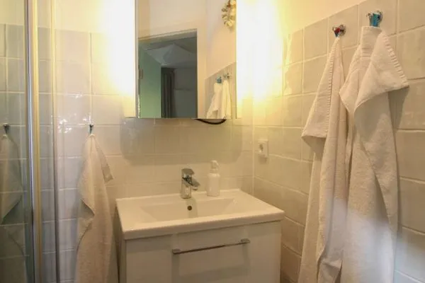 Badezimmer Ferienpark Seedorf Haus Wizlaw - Apartment Naturhafen