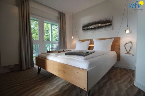 Schlafzimmer Ferienpark Seedorf Haus Wizlaw - Apartment Naturhafen