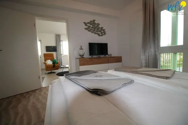 Schlafzimmer Ferienpark Seedorf Haus Wizlaw - Apartment Naturhafen