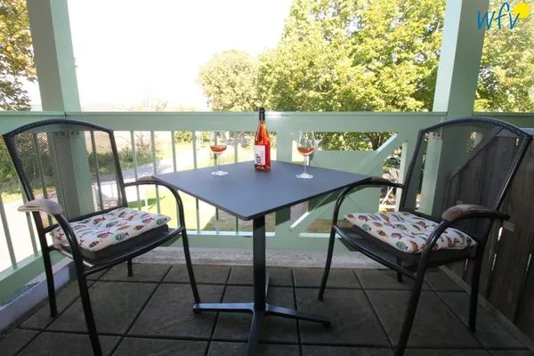 Balkon Ferienpark Seedorf Haus Wizlaw - Apartment Naturhafen