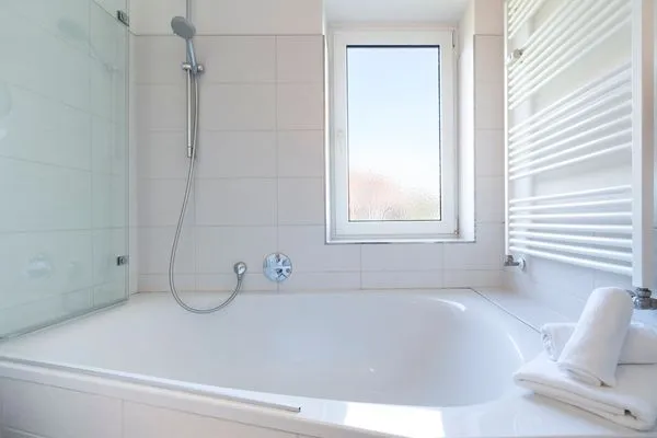 Badezimmer  Ferienwohnung "Mühlenteich App. 14"