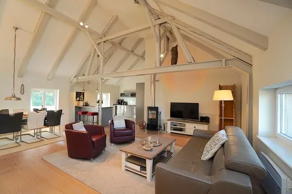 Wohnzimmer  Ferienwohnung Am Apfelbaum - romantische Remise direkt am Golfplatz und der Schlei