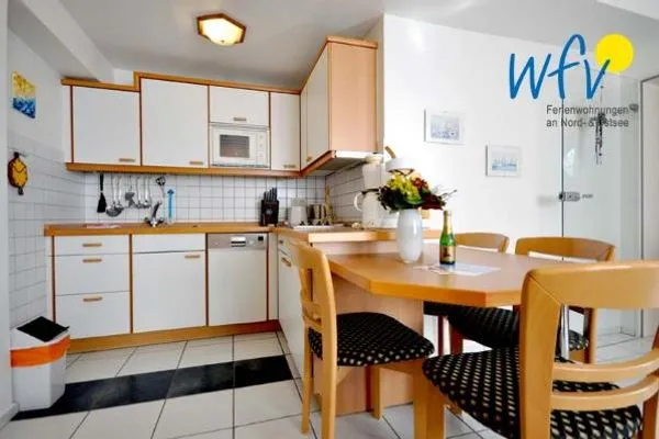 Küche / Küchenzeile Haus Dünenblick Ferienwohnung 4