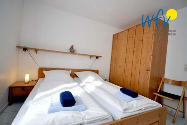Schlafzimmer Haus Dünenblick Ferienwohnung 4
