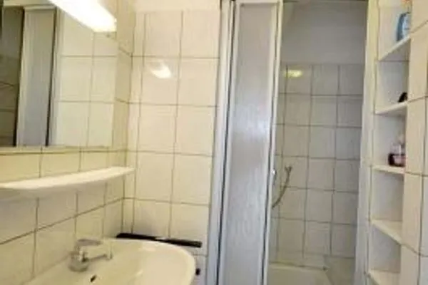 Badezimmer Haus Dünenblick Ferienwohnung 4