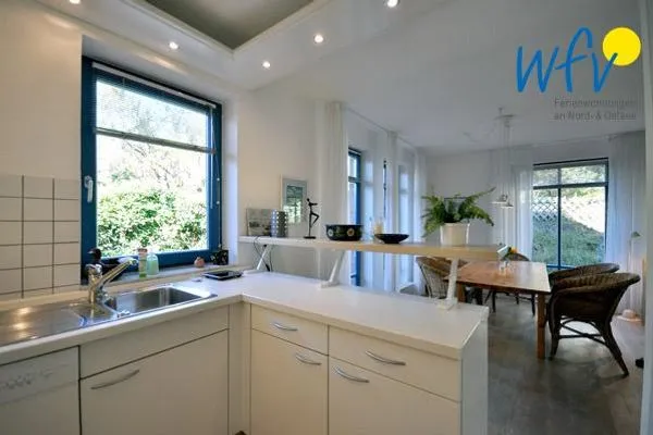 Küche / Küchenzeile Ferienhaus Friesenblick Ferienwohnung 2