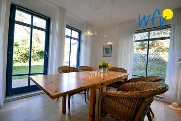 Wohnzimmer Ferienhaus Friesenblick Ferienwohnung 2