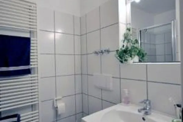 Badezimmer Ferienhaus Friesenblick Ferienwohnung 2