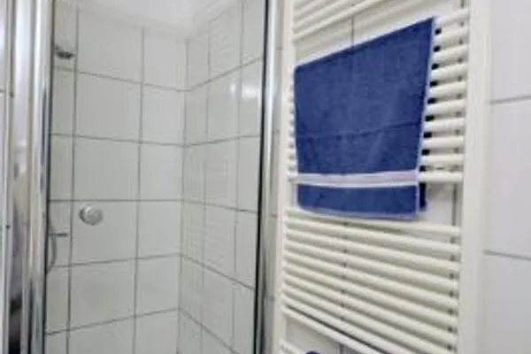 Badezimmer Ferienhaus Friesenblick Ferienwohnung 2