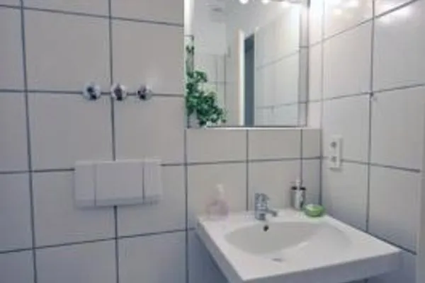 Badezimmer Ferienhaus Friesenblick Ferienwohnung 2