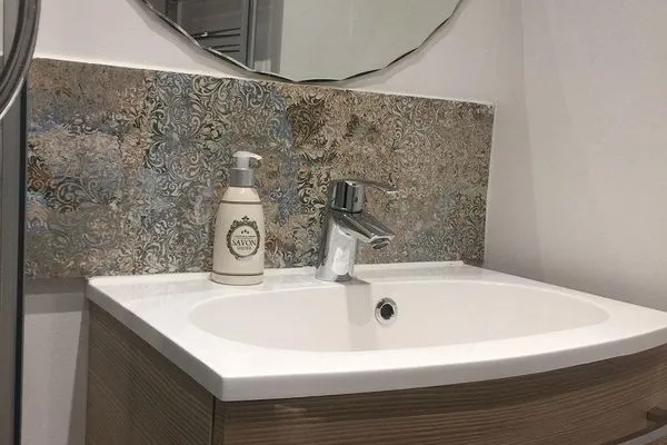 Badezimmer Haus Nautica Ferienwohnung 414