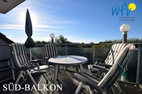 Balkon Maisonette-Wohnungen am Steingarten Ferienwohnungen 1 und 2