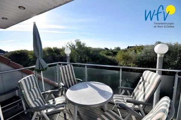 Balkon Maisonette-Wohnungen am Steingarten Ferienwohnungen 1 und 2