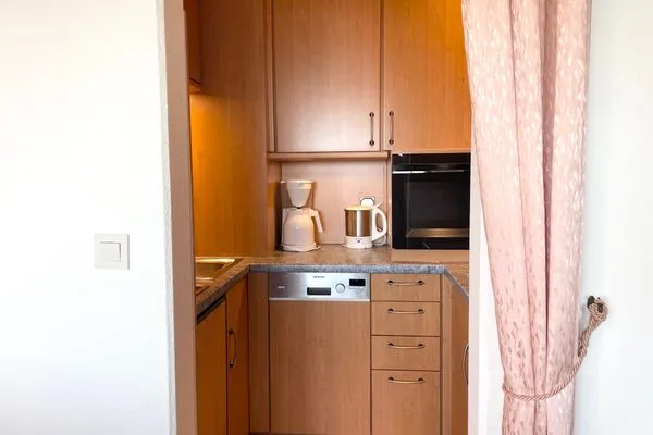 Strandhochhaus Sahlenburg FeWo J12 Sahlenburg - Küche / Küchenzeile