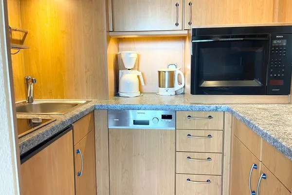 Strandhochhaus Sahlenburg FeWo J12 Sahlenburg - Küche / Küchenzeile