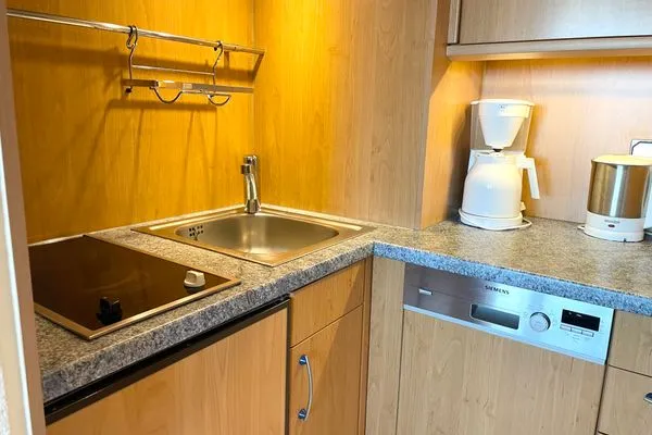 Strandhochhaus Sahlenburg FeWo J12 Sahlenburg - Küche / Küchenzeile