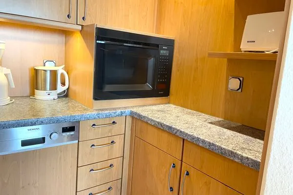 Strandhochhaus Sahlenburg FeWo J12 Sahlenburg - Küche / Küchenzeile