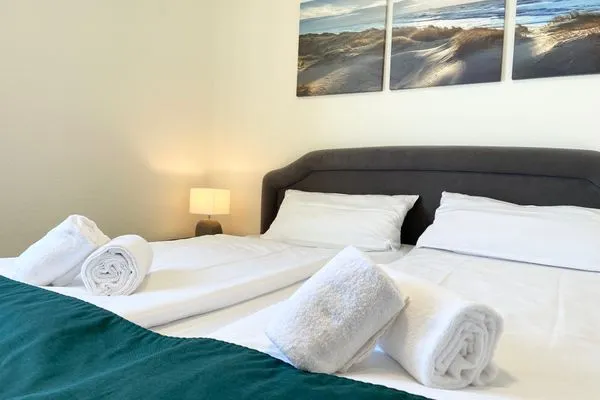 Strandhochhaus Sahlenburg FeWo J12 Sahlenburg - Schlafzimmer