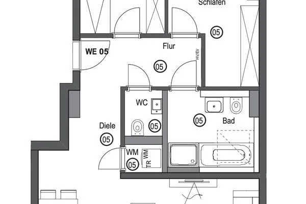 Grundriss  AuszeitBerg