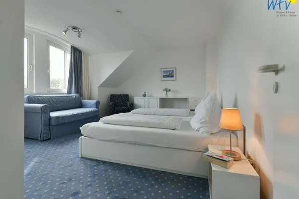 Schlafzimmer Residenz am Rosengarten Ferienwohnung 24