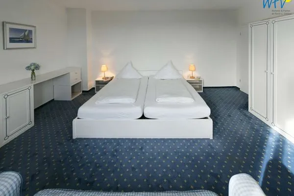 Schlafzimmer Residenz am Rosengarten Ferienwohnung 24