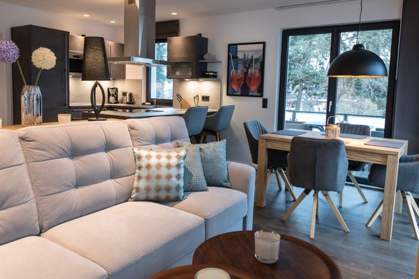 Ocean House Herz Timmendorf - Wohnzimmer