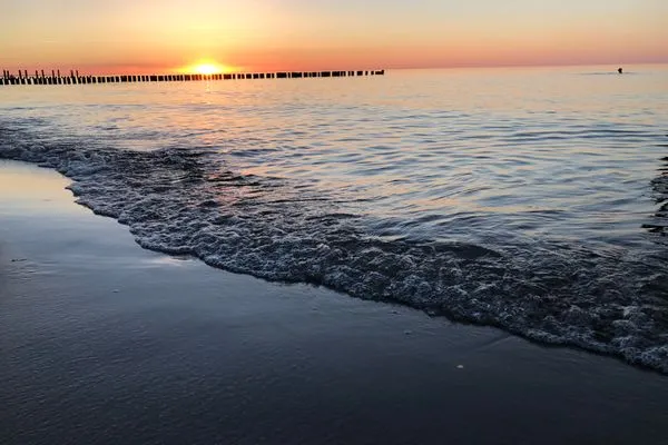 Sonnenuntergang  Kuttels Koje