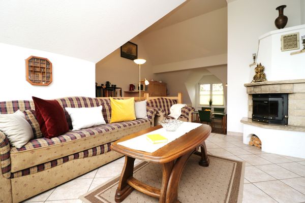 AM LEUCHTFEUER Haus Seeblick, App. 04 Ostseebad Wustrow - Wohnzimmer