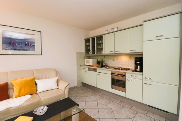 AM LEUCHTFEUER Haus Seeblick, App. 03 Ostseebad Wustrow - Wohnzimmer