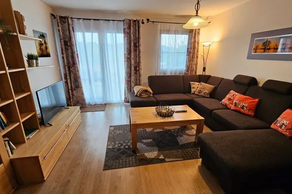 Wohnzimmer Feriendorf Hochbergle Haus 108