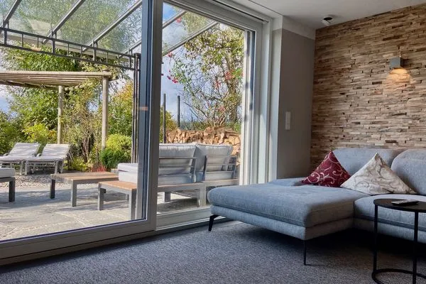  Terrassenwohnung Garten-Oase Lindau und Umgebung - Wohnbereich