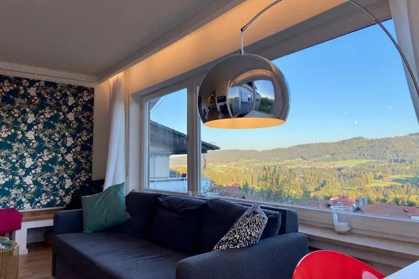  Ferienwohnung Traumblick Lindau und Umgebung - Wohnbereich