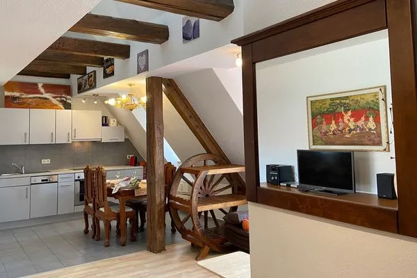  Ferienwohnung Doberauer Lindau Insel - Wohnbereich