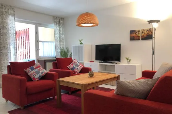  Ferienwohnung Fischerpromenade Kressbronn - Wohnbereich