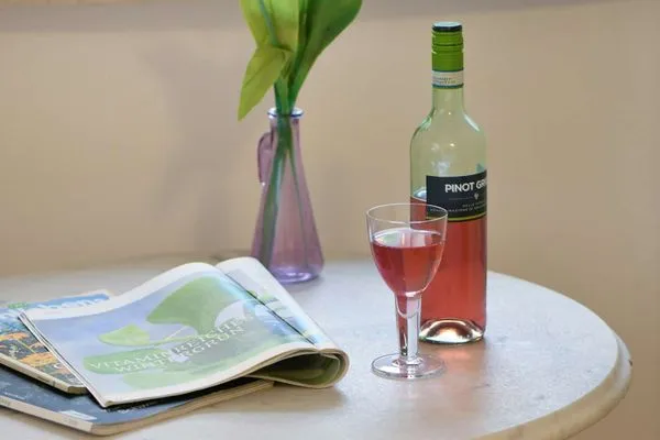 Schlafzimmer Villa Fredeborg Ferienwohnung Mia