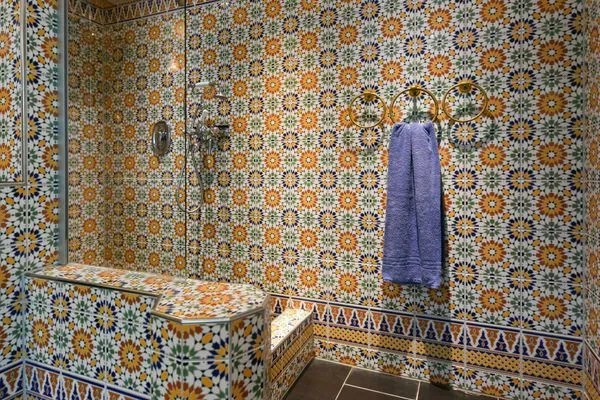 Badezimmer Villa Fredeborg Ferienwohnung Mia