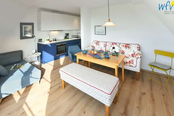 Wohnzimmer Haus Lagune am Wattenmeer Ferienwohnung 11