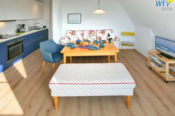 Wohnzimmer Haus Lagune am Wattenmeer Ferienwohnung 11