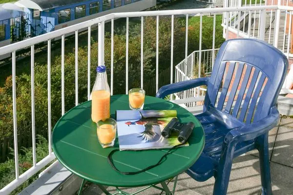 Balkon Haus Lagune am Wattenmeer Ferienwohnung 11