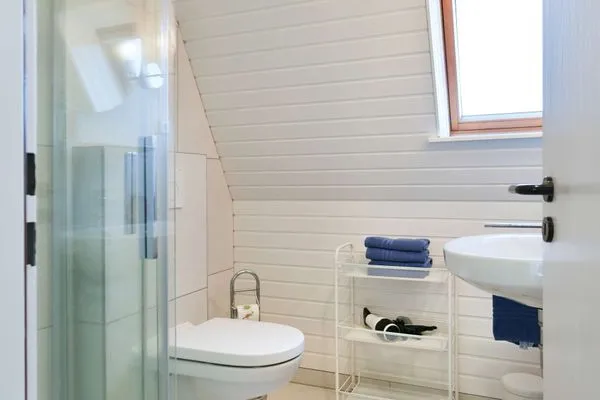 Badezimmer Haus Lagune am Wattenmeer Ferienwohnung 11