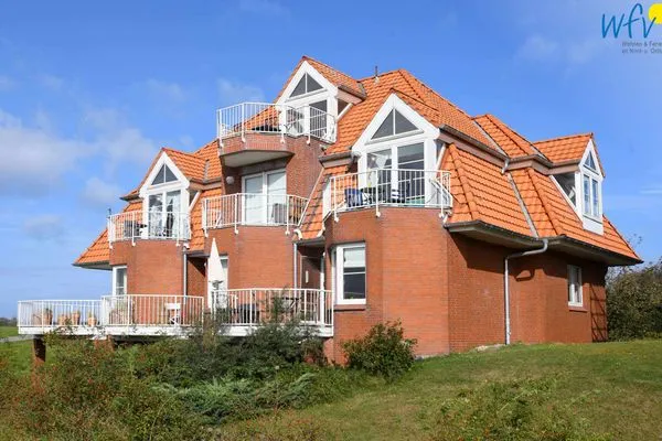 Hauptansicht Haus Lagune am Wattenmeer Ferienwohnung 5