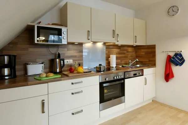 Küche / Küchenzeile Kleine Pinkenburg Ferienwohnung Nord