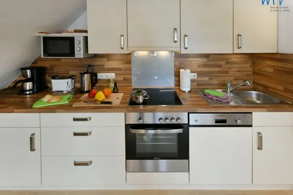 Küche / Küchenzeile Kleine Pinkenburg Ferienwohnung Nord