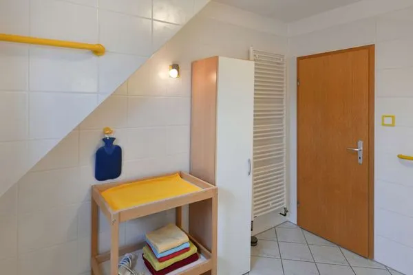 Badezimmer Kleine Pinkenburg Ferienwohnung Nord
