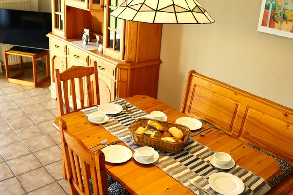  Ferienwohnung Krabbenkutter Werdum - Wohnzimmer