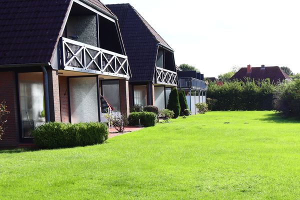  Ferienwohnung Krabbenkutter Werdum - Gartenblick