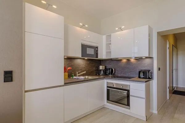 Ferienwohnung Strandlilie Ostseebad Wustrow mit hochwertiger Küche  Strandlilie