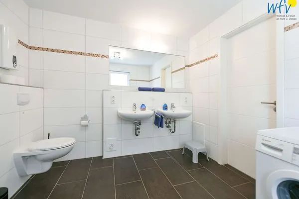Badezimmer Residenz am Süddeich Ferienwohnung 2