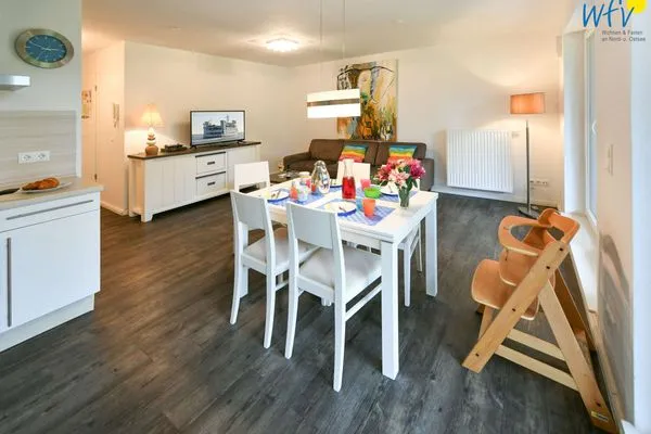 Wohnzimmer Residenz am Süddeich Ferienwohnung 2